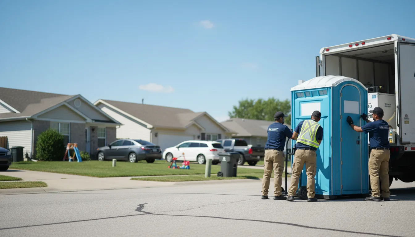 Standard Porta Potty Rentals in Sweet Valley, PA near me